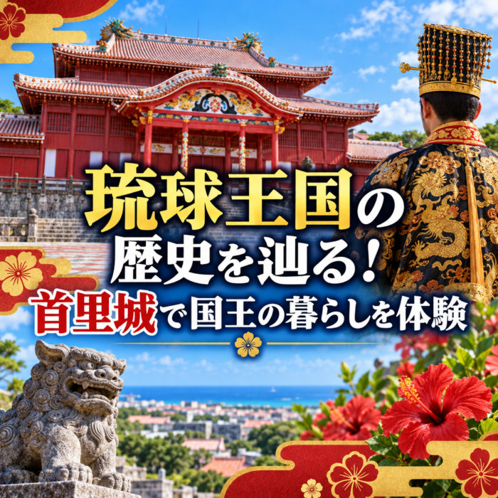 琉球王国の歴史を辿る！首里城で国王の暮らしを体験